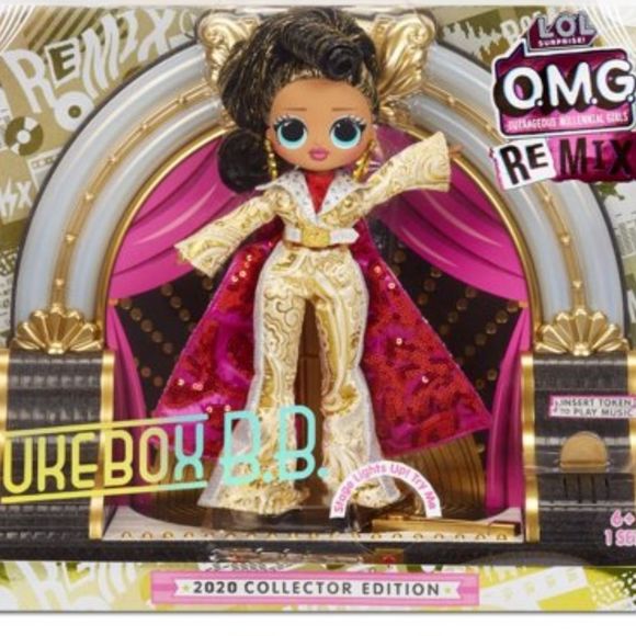 LOL Surprise OMG Remix 2020 Collector Edition Jukebox B.B with Music - Picture 3 of 8